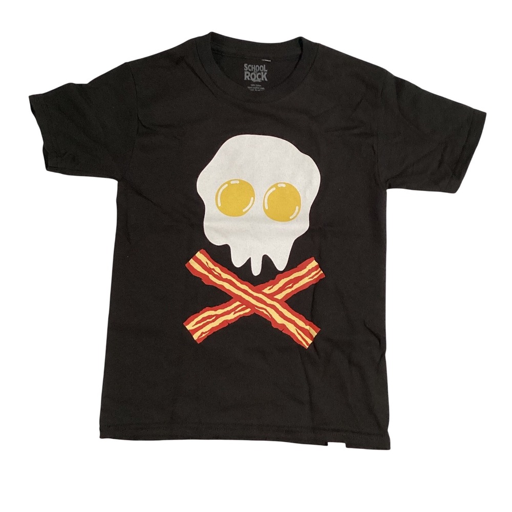 School‎ of Rock Eggs Bacon Graphic T Shirt Kids